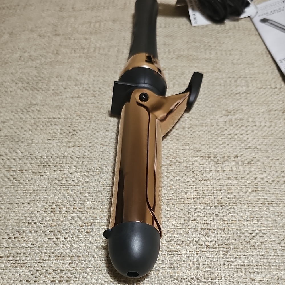 NEW Rose Gold Titanium 1-Inch Curling Iron CONAIR - Picture 11 of 13